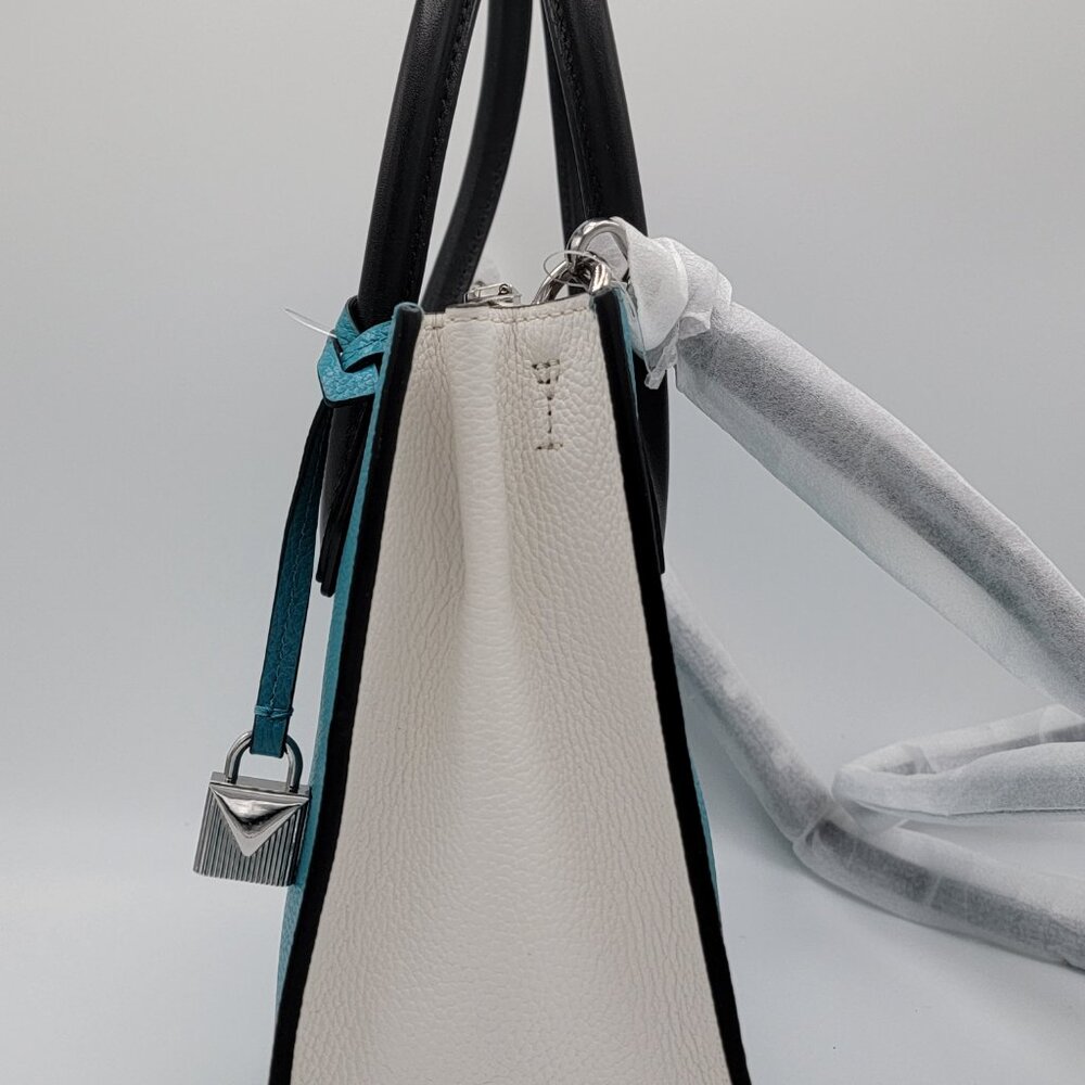 Michael Kors Mercer Color-Block Leather Cross Body - Picture 5 of 13